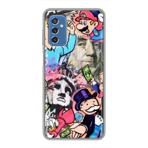 Чохли з крутими принтами для Samsung Galaxy M52 - (PREMIUMPrint) (Monopoly man)