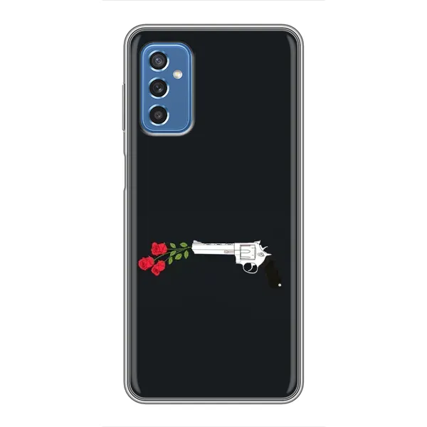 Чехол с принтом «Неожиданные цветы» для Samsung Galaxy M52