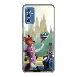 Чохол Зоотрополіс на Samsung Galaxy M52 (Герої мультфільму Зоотрополіс)