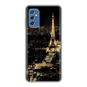 Чохол Ейфелева Вежа Samsung Galaxy M52 - (AlphaPrint) (Нічний Париж)