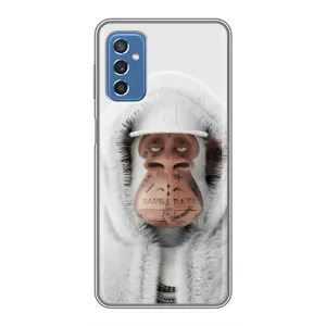 Чехлы с Обезьянами NFT для Samsung Galaxy M52 (AlphaPrint) (обезьяна NFT в тату)