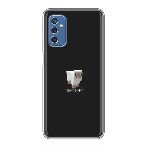 Чехол с принтом «Овечка Майнкрафт» для Samsung Galaxy M52