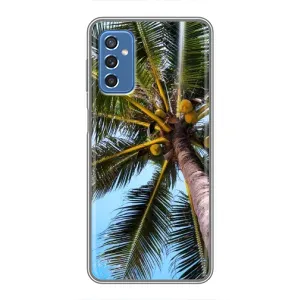 Силіконовий чохол з КАРТИНКАМИ літо для Samsung Galaxy M52 (AlphaPrint) (Пальма)