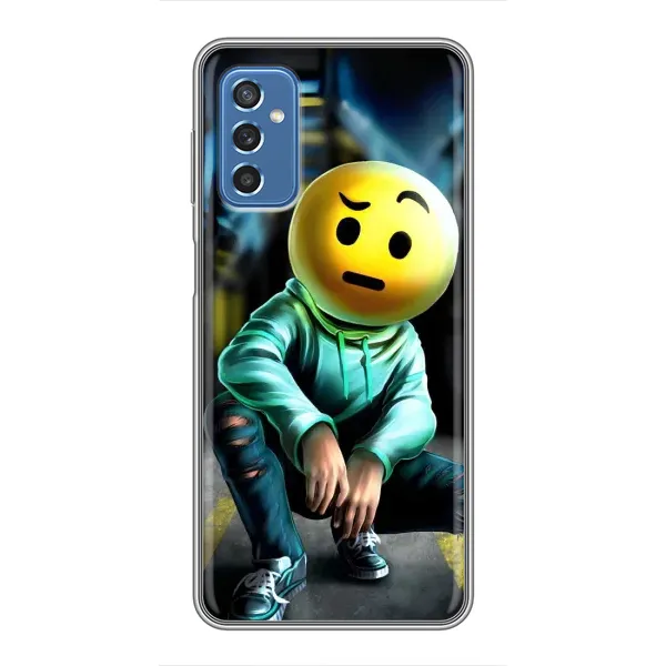 Чехол с принтом «Парень смайл» для Samsung Galaxy M52