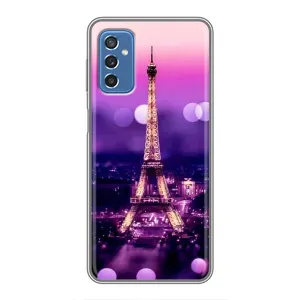 Чохол Ейфелева Вежа Samsung Galaxy M52 - (AlphaPrint) (Париж Башня)