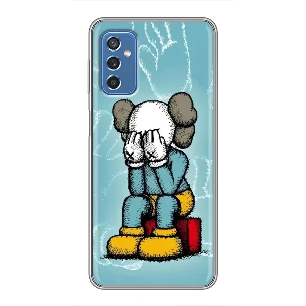Чохол з принтом «Плач Bearbrick» для Samsung Galaxy M52