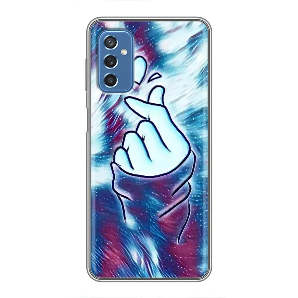 Чохол з принтом «Радужне серце» для Samsung Galaxy M52