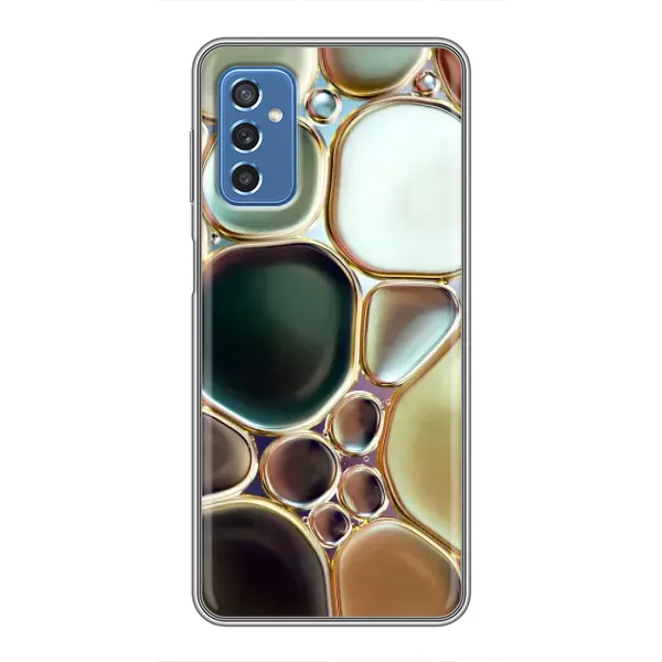 Чехол с принтом «Радужный Мрамор» для Samsung Galaxy M52