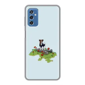 Чохли з картинкою собаки Патрон для Samsung Galaxy M52 (AlphaPrint) (Сапер Пес)