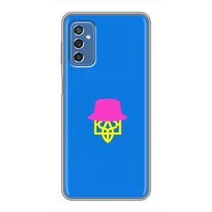 Чохли для Samsung Galaxy M52 Укр. Символіка (AlphaPrint) (Шапка на гербу)