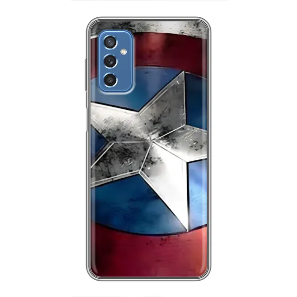 Чохол з принтом «Щит Капітана Америки» для Samsung Galaxy M52 Чохол з принтом «Щит Капітана Америки» для Samsung Galaxy M52