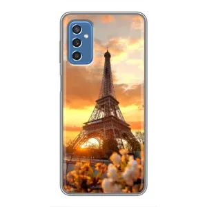 Чохол Ейфелева Вежа Samsung Galaxy M52 - (AlphaPrint) (Сонячня вежа)
