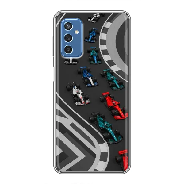 Чохол з принтом «Траса Ф1» для Samsung Galaxy M52