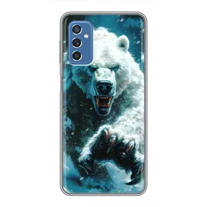 Чохол з картинкою 'Хижаки' для Samsung Galaxy M52 (Полярний ведмідь)