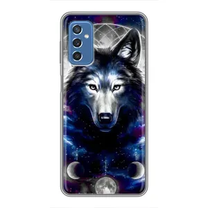 Захисні чохли для Самсунг Галаксі М52 (AlphaPrint) (ХІТ продаж) ВОВК (Вовк)