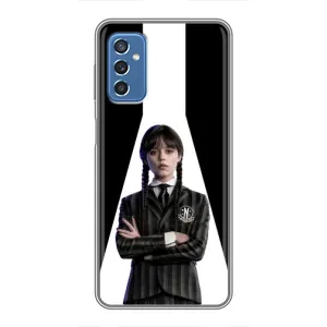 Чохли Венсдей на Samsung Galaxy M52 Уенсдей (AlphaPrint) (W-Wednesday)