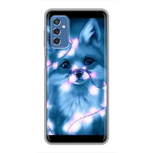 Чохли з картинкою Лисичка для Samsung Galaxy M52 (VPrint) (Яскрава лисичка)
