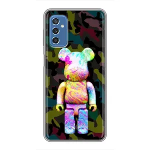 Чохли для Samsung Galaxy M52 - Bearbrick Louis Vuitton (PREMIUMPrint) (Яскравий Bearbrick)