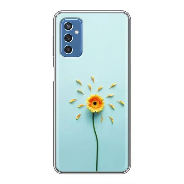 Чехол с принтом «Желтый цветок» для Samsung Galaxy M52 Чехол с принтом «Желтый цветок» для Samsung Galaxy M52
