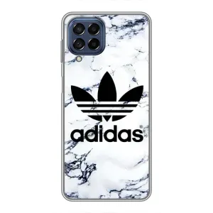 Чохли Адидас для Samsung Galaxy M53 (5G) (M536B) (AlphaPrint) (Адідас на мраморі)