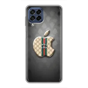 Чехлы ГУЧЧИ для Самсунг М53 (5G) (AlphaPrint) (Apple gucci)