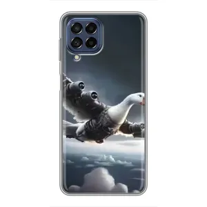 Чехол с мемом Тралалело тралала на Samsung Galaxy M53 (5G) (M536B) (Бомбардини гусини)