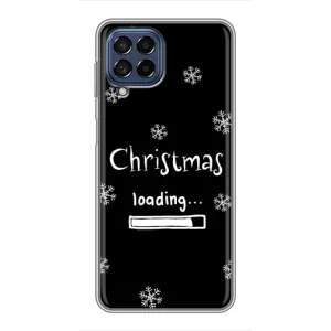 Рождественские, Праздничные Чехлы для Самсунг М53 (5G) (Christmas loading)