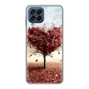 Чехлы для любимой на Самсунг М53 (5G) (VPrint) (Дерево сердце)