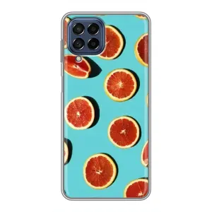 Чехлы с Фруктами для Samsung Galaxy M53 (5G) (M536B) (VPrint) (Грейпфрут)