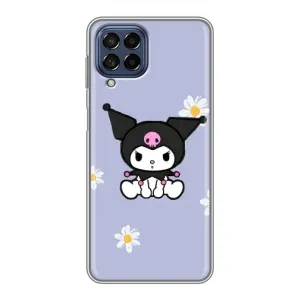 Чохол з кроликом Куромі на Samsung Galaxy M53 (5G) (M536B) (Куромі в квітах)