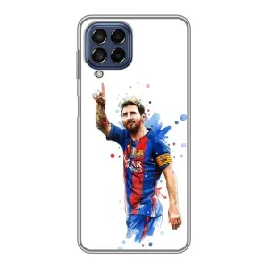 Чехлы Месси для Samsung Galaxy M53 (5G) (M536B) (AlphaPrint) (Лео Месси)