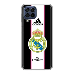 Чехол для Samsung Galaxy M53 (5G) (M536B) с принтом Реал Мадрид (Лого Real Madrid)