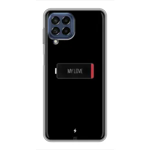 Чехлы для любимой на Самсунг М53 (5G) (VPrint) (Love battery)