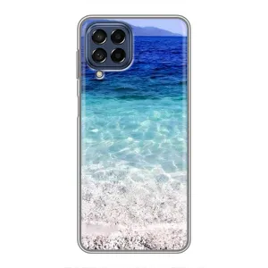Силиконовый чехол с КАРТИНКАМИ лето для Samsung Galaxy M53 (5G) (M536B) (AlphaPrint) (Море)
