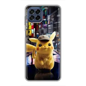 Чехлы с крутыми принтами для Samsung Galaxy M53 (5G) (M536B) - (PREMIUMPrint) (Пикачу)