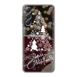 Рождественские Чехлы для Sansung Galaxy M54 (5G) (VPrint) (Елочка узорная)