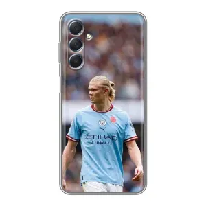 Чохли з футболістом Ерлінг Холанд для Sansung Galaxy M54 (5G) (AlphaPrint) (Ерлинг Холанд)