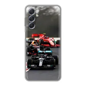 Чехол Формула1 на Sansung Galaxy M54 (5G) (Гонка Формула 1)