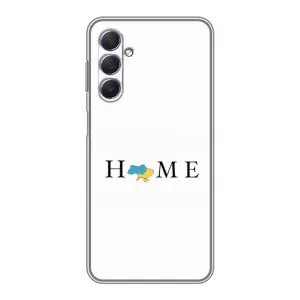 Чехол для Патриота Украины Sansung Galaxy M54 (5G) - (AlphaPrint) (Home)