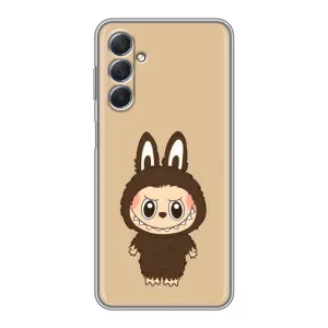 Чохол з Лабубу на Sansung Galaxy M54 (5G) (Bored Ape в червоному)