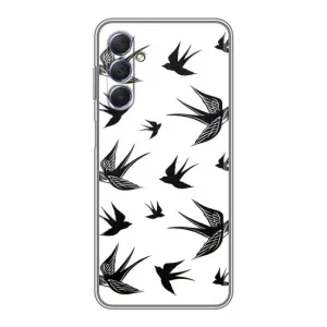 Чехол с птицами на Sansung Galaxy M54 (5G) (VPrint) (Ласточки)