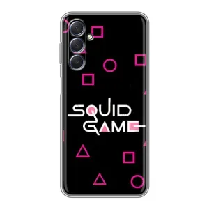 Чехол Гра в кальмара для Sansung Galaxy M54 (5G) (Паттерн Игра кальмара)