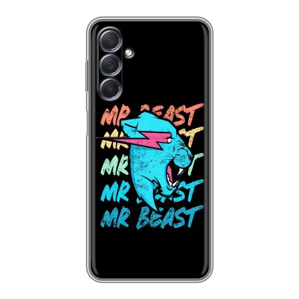 Чохол з принтом «logo Mr beast» для Samsung Galaxy M54 (5G)