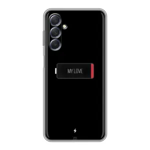 Чехлы для любимой на Самсунг Галаксі М54 (5G) (VPrint) (Love battery)