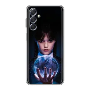 Чехол с дизайном Венздей 2 на Sansung Galaxy M54 (5G) (Магическая сфера Уэнздей)