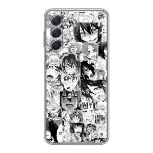 Анимешный чехол для Sansung Galaxy M54 (5G) (Ahegao manga)