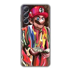 Брендновые Чехлы для Sansung Galaxy M54 (5G) - (PREMIUMPrint) (Mario LV)