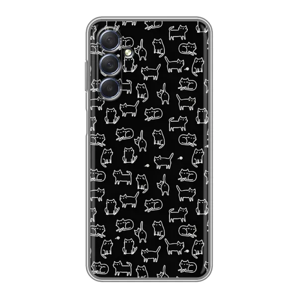 Чехол с принтом «Меленькие котики» для Samsung Galaxy M54 (5G)