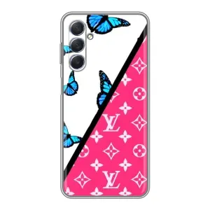 Брендновые Чехлы для Sansung Galaxy M54 (5G) - (PREMIUMPrint) (Мода LV)