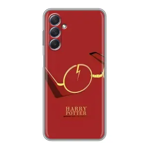 Чехлы с Гарри Поттером для Sansung Galaxy M54 (5G) (AlphaPrint) (очки Гарри)